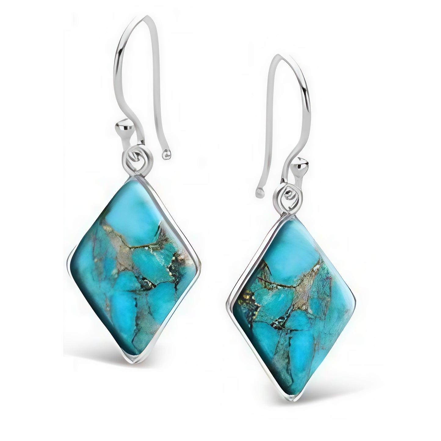 SS-C TQ Earrings - Blue