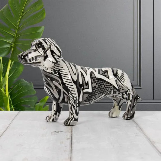 Monochrome Dachshund