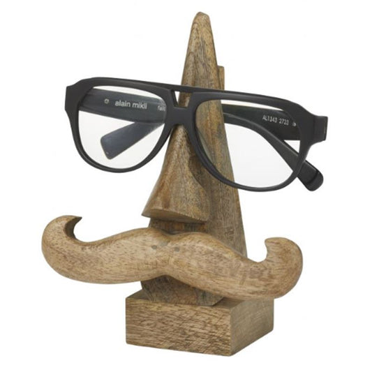 Wooden Face Eyewear Holder