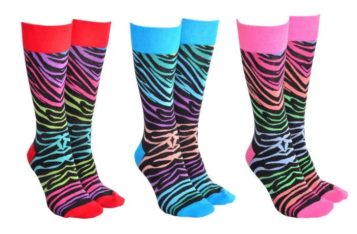 Socks-Zany Zebra