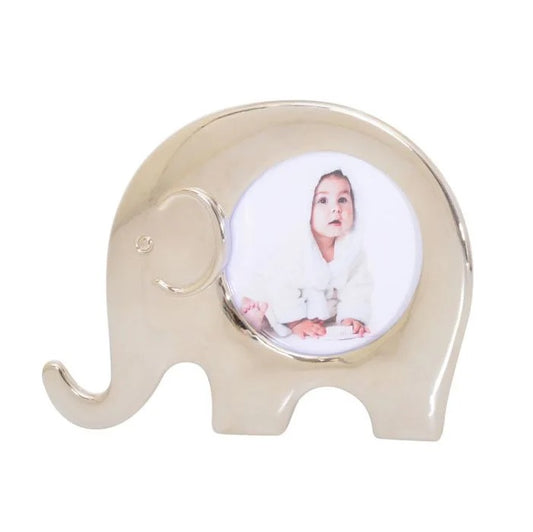 Silver Elephant Photo Frame