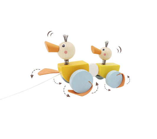 Duck Family Pull-a-long Toy