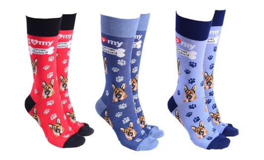 German Shepherd Socks