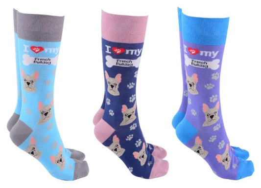 French Bulldog Socks