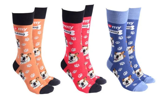 Bulldog Socks