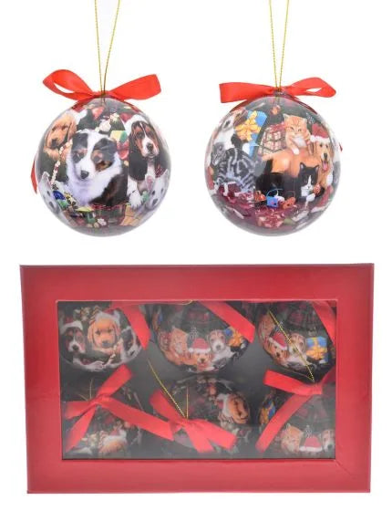 Christmas Cats & Dogs - Baubles (6)