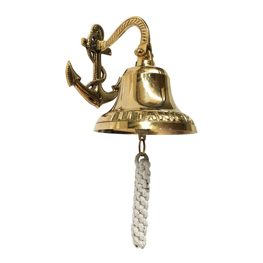 Brass Anchor Wall Bell