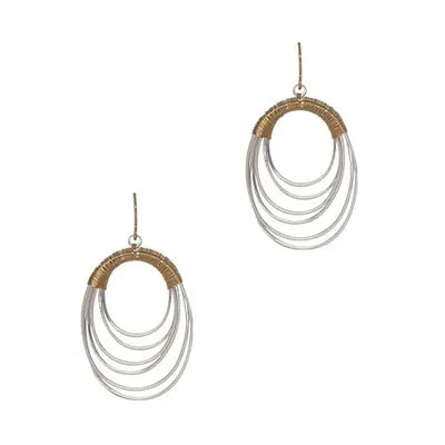 Brass FW - Wire Wrap Multi OVL (S/G)