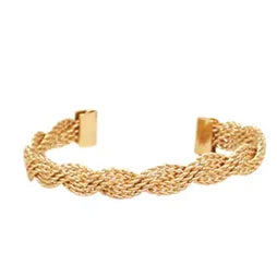 Plaited Cuff Bracelet