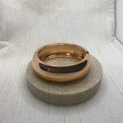 Hinged Bangle - Wide (RG)