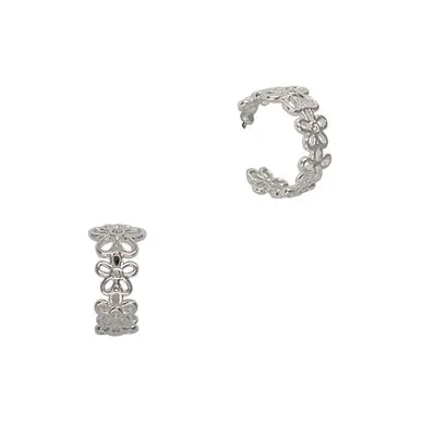 Filigree Studs - Flower Hoop (S)