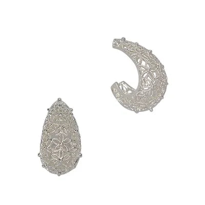Filigree Studs - Waterdrop (S)