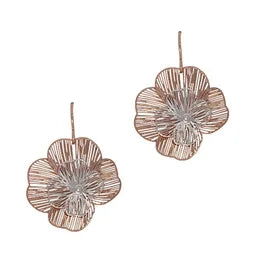Filigree FW - Flower (Double) w Pearl (RG/S)