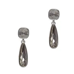 Crystal Studs - (Double) - Clear (S)