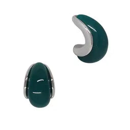 Resin Studs - (Waterdrop) Emerald (S)