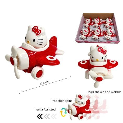 Hello Kitty Friction Plane