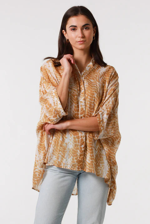 Shirt Kaftan-Caramel