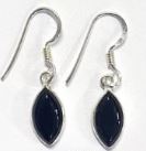 SS-C Black Onyx Earrings
