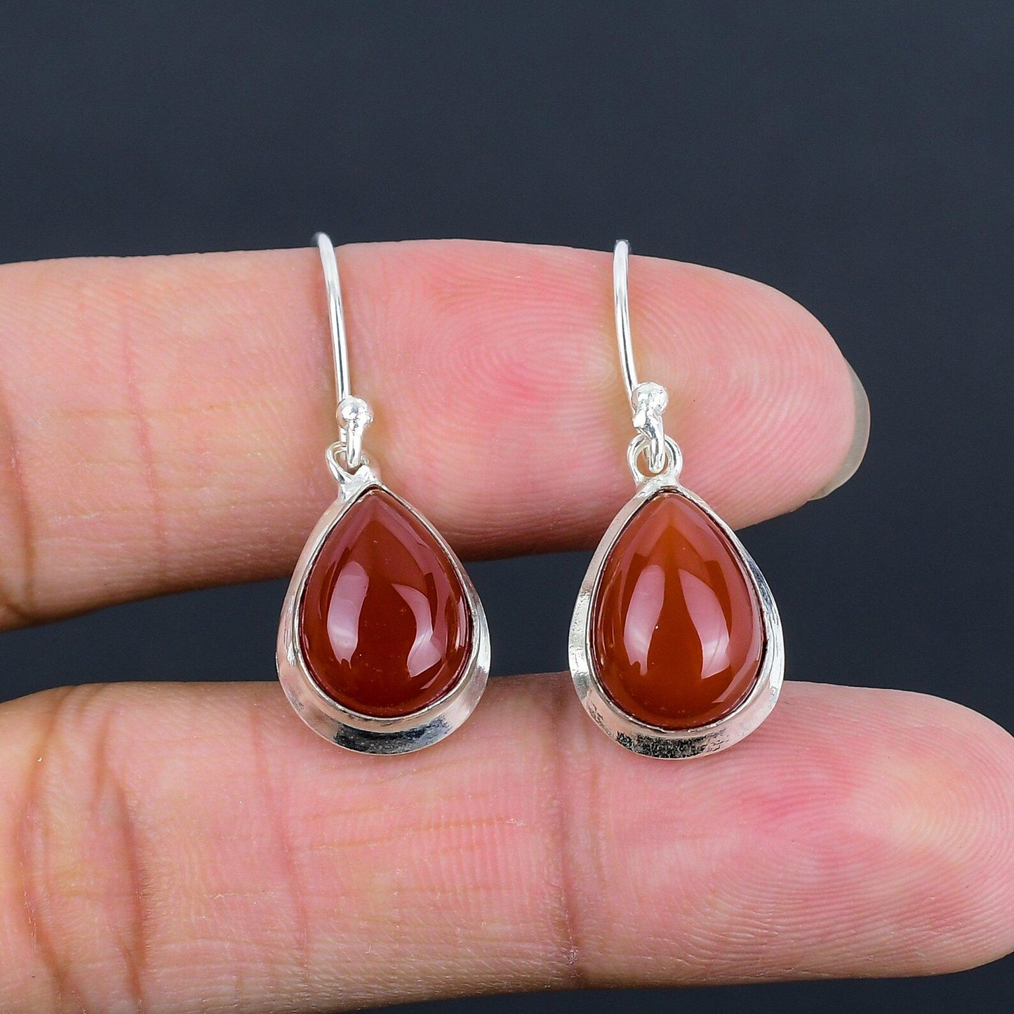 SS-C Carnelian Earrings