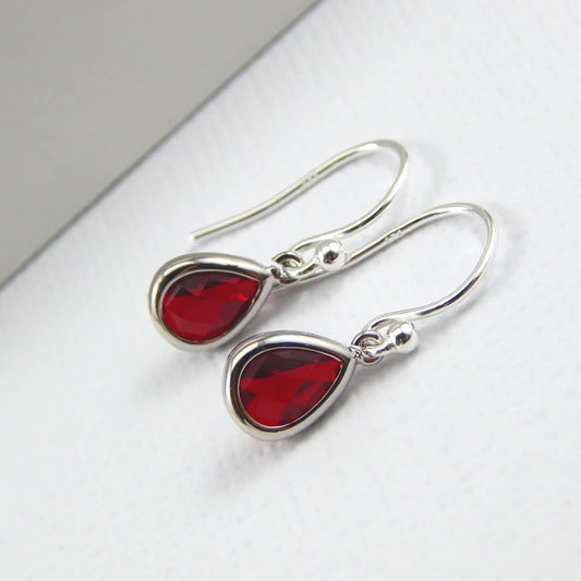 SS-F Garnet Earrings