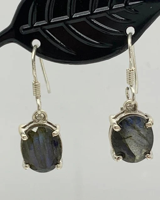 SS-C Labradorite Earrings