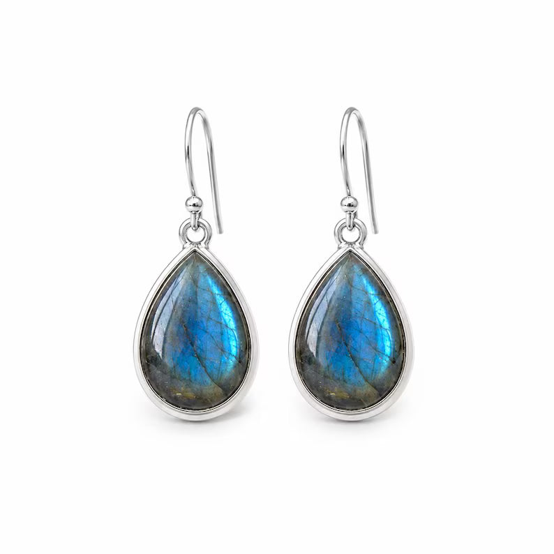 SS-C Labradorite Earrings