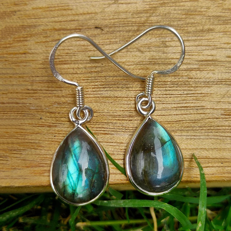 SS-C Labradorite Earrings