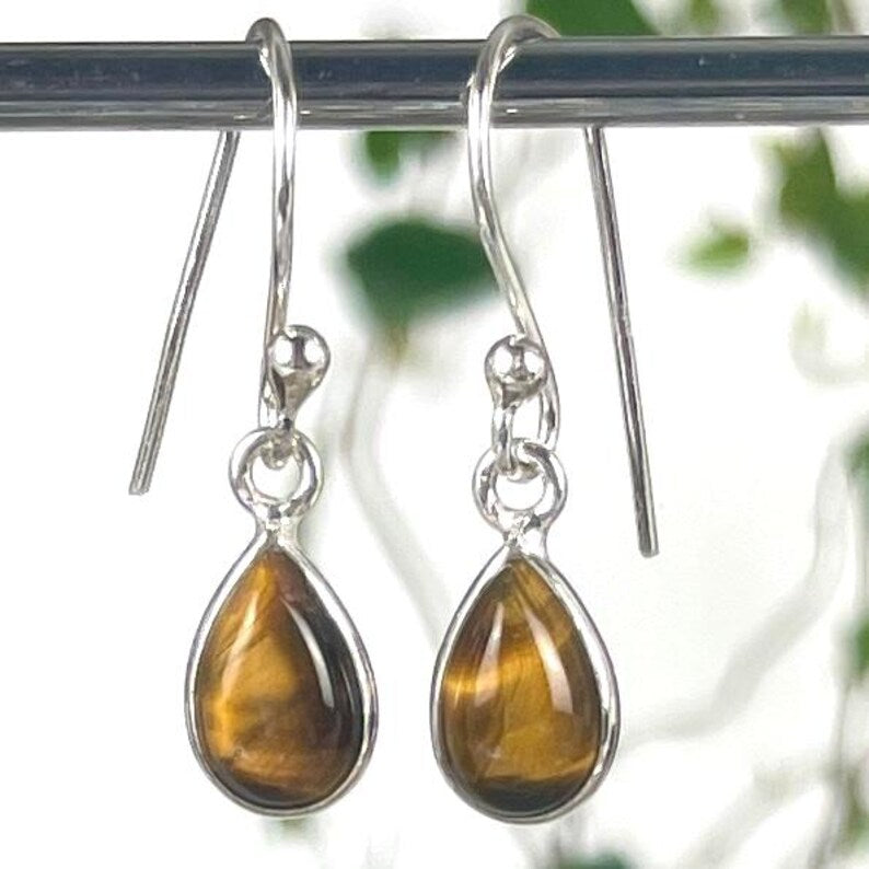 SS-C Tiger Eye Earrings