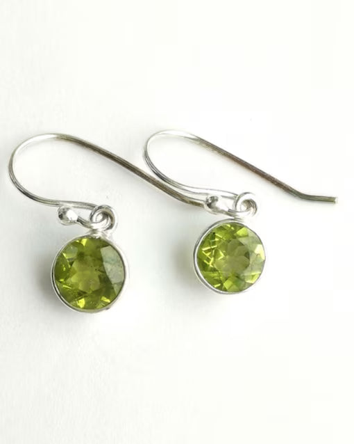 SS-F Peridot Earrings