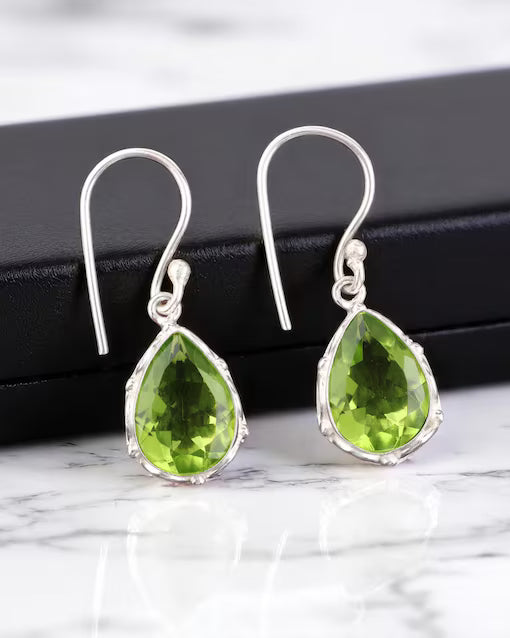 SS-F Peridot Earrings