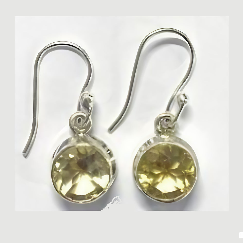 SS-F Citrine Earrings