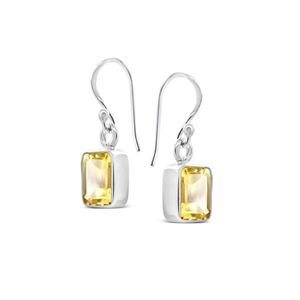 SS-F Citrine Earrings