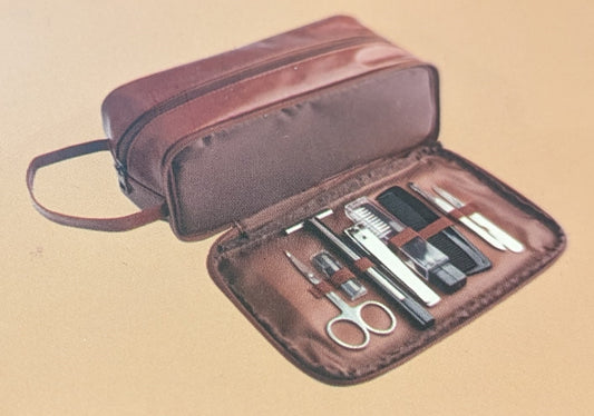 Toiletry Bag with Manicure Set