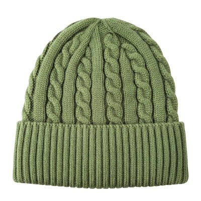 Beanie - Fleece Lined Cable Knit*