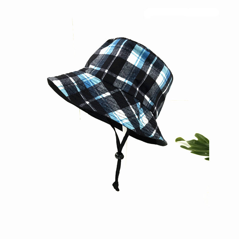 Plaid Cotton Hat