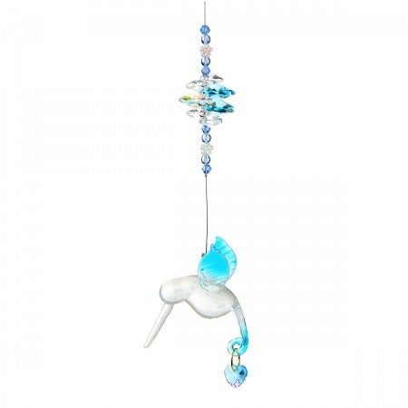 Blue Hummingbird Suncatchers