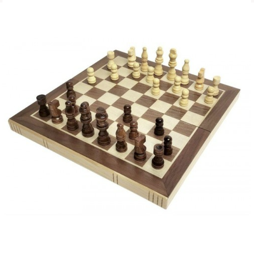 Deluxe Folding Wooden Chess Sets