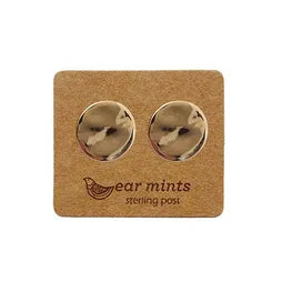 Hammered Disc Ear Mints