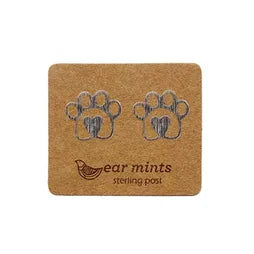 Paw Print Heart Ear Mints