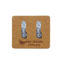 CZ Plain Huggie Ear Mints