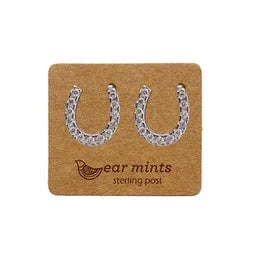 CZ Studs - Horseshoe