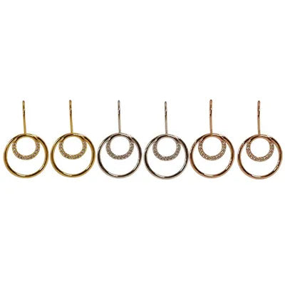 CZ French Wire - Circle (Double)