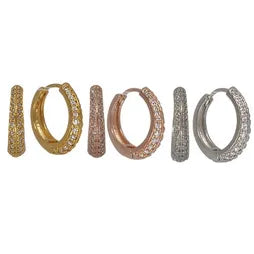 CZ Hinged - Hoops