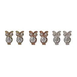 CZ Studs (OWL) - Clear