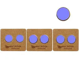 Round Enamel Ear Mints - Cabri Blue