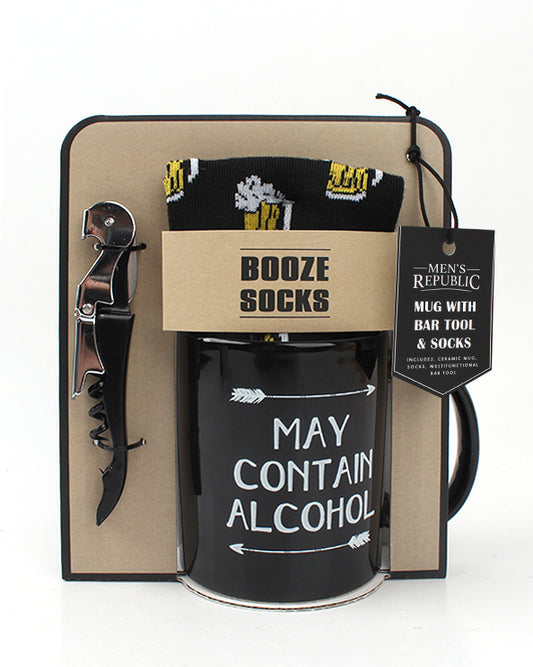 Mug with Bar Tool & Socks