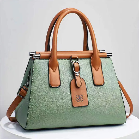 Block + Tan Handbag