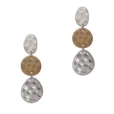 Brass Studs - Tri Disc (S/G)