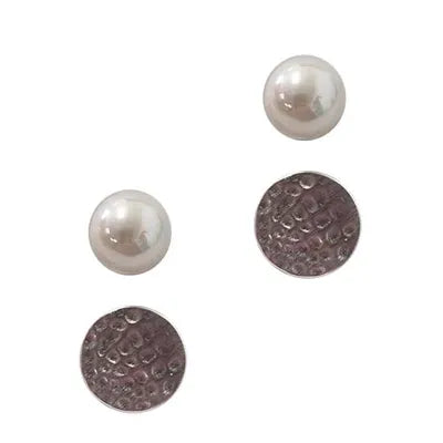 Pearl Studs (Selina) - w Beaten Disc