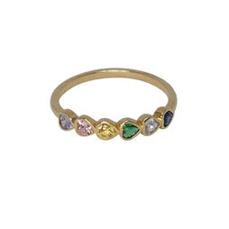 Ring - Rainbow Heart (G)